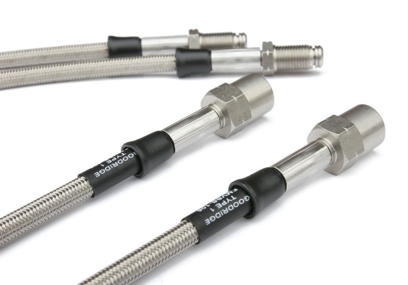 Goodridge Stahlflex Bremsleitungen BMW E30 TBK26D-6P